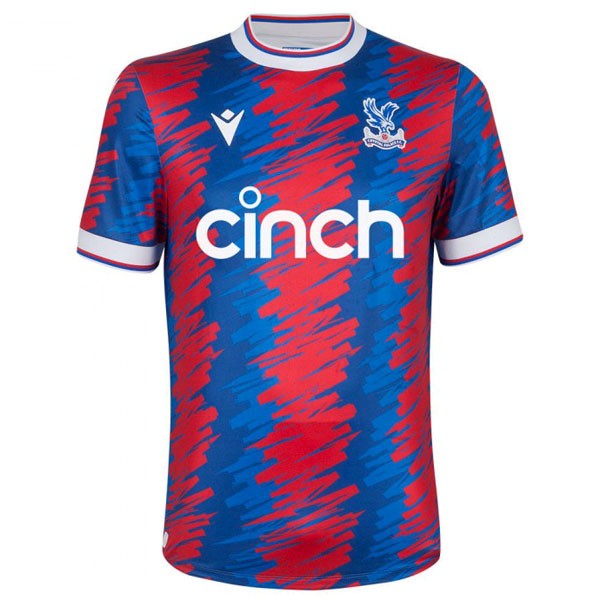 Camiseta Crystal Palace Primera equipo 2022-2023 Rojo Azul